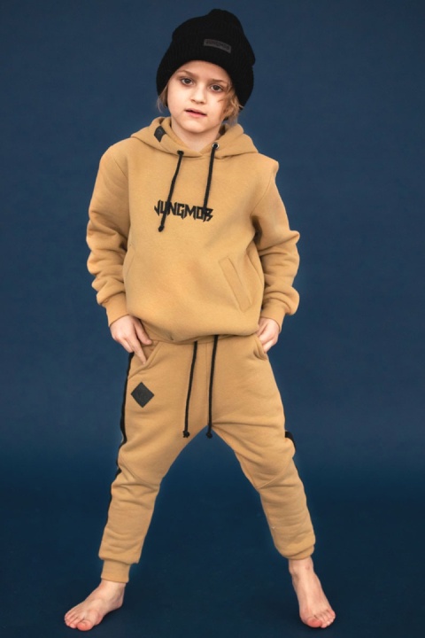 Czapka akrylowa FAMILY KOMPLET DRILL BLACK